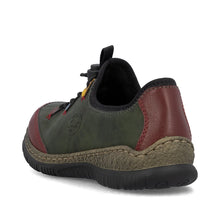Load image into Gallery viewer, Green Elasticated Shoes for Women | Rieker N3271-54