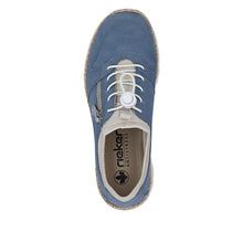 Load image into Gallery viewer, Rieker Women's Slip-on Shoe - Blue | N42G0-14