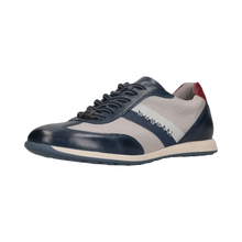 Load image into Gallery viewer, Bugatti Leather Sneaker blue