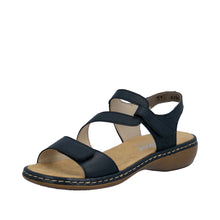 Load image into Gallery viewer, Rieker Women's Sandal - Blue | 659C7-16