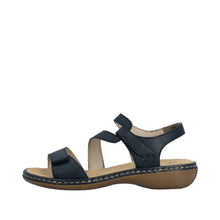 Load image into Gallery viewer, Rieker Women's Sandal - Blue | 659C7-16