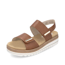 Load image into Gallery viewer, remonte Women's Wedge Sandal - Brown | D0Q59-24