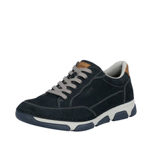 Load image into Gallery viewer, Rieker Men's Casual Lace-up Shoe - Blue | 15900-14