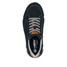 Load image into Gallery viewer, Rieker Men's Casual Lace-up Shoe - Blue | 15900-14