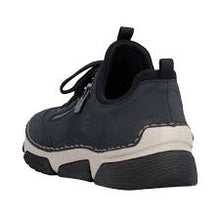 Load image into Gallery viewer, Rieker Women's Slip-On Shoe - Blue
45973-17