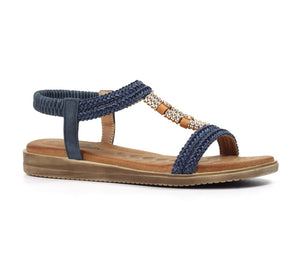 Lunar sandals Portofino Navy