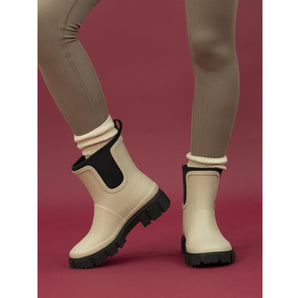 Lazy Dogs cream wellies