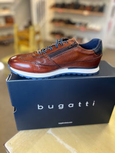 Bugatti Mens tan & navy ARX01