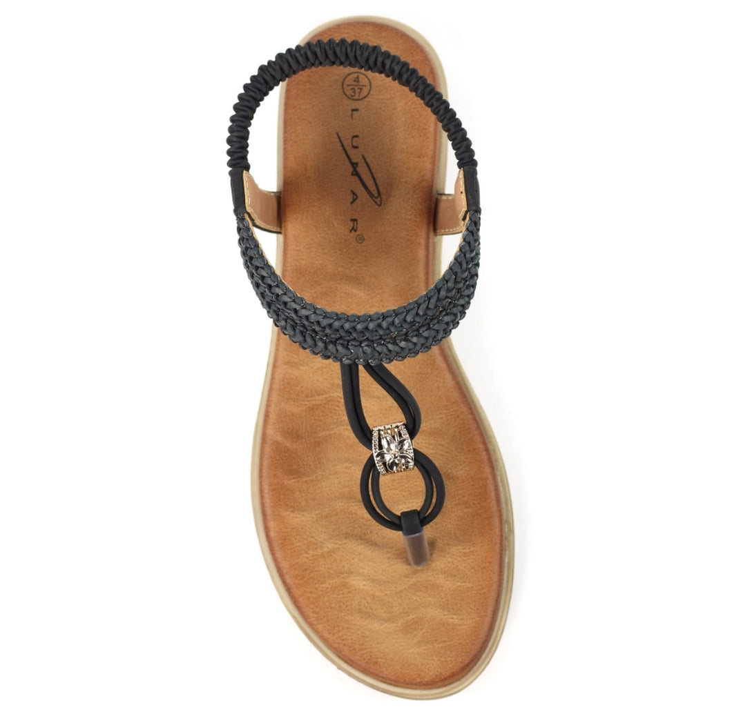 Lunar sandals Poppy Black