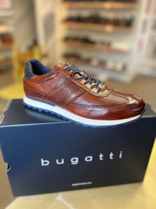 Bugatti Mens tan & navy ARX01