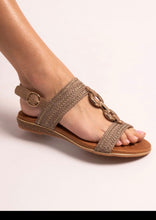 Load image into Gallery viewer, Mila Khaki Sandal
