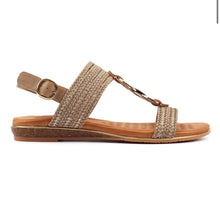 Load image into Gallery viewer, Mila Khaki Sandal
