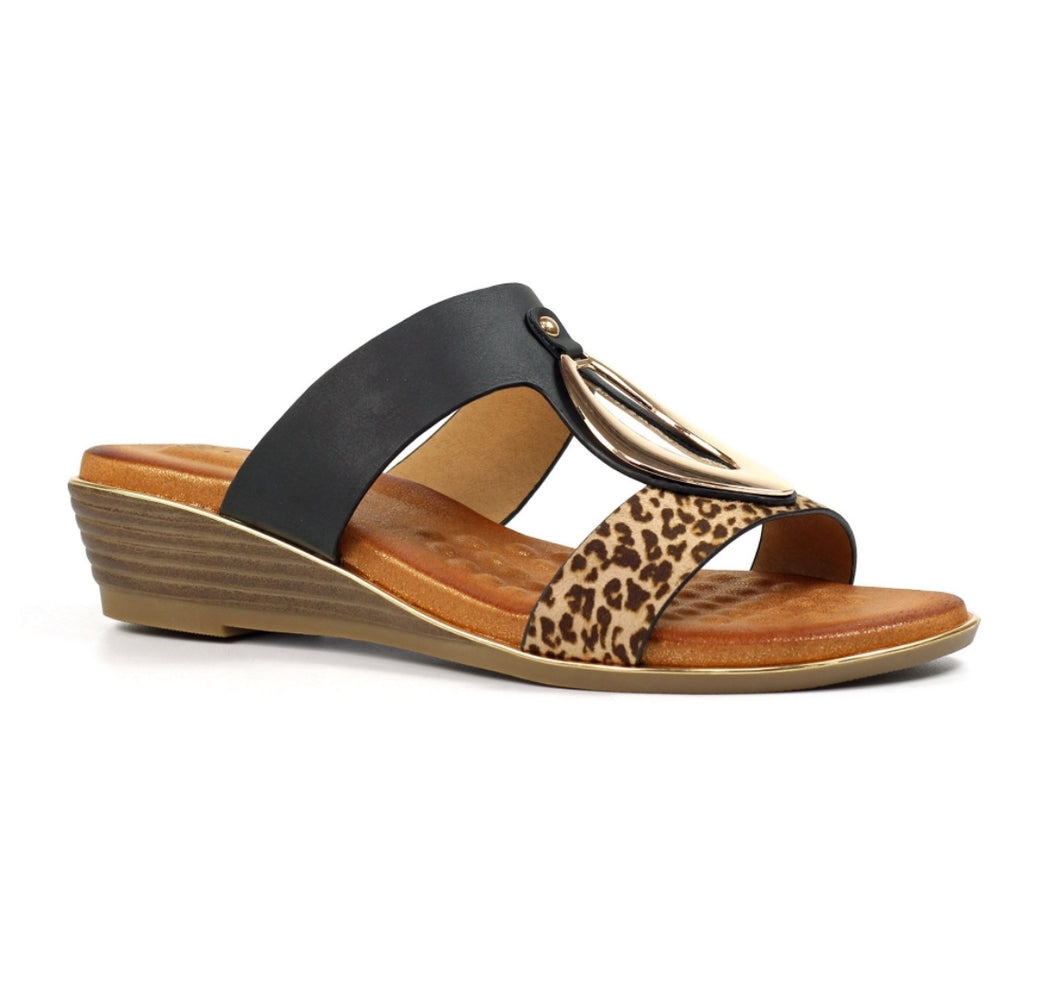 Lunar Paradise Black mule