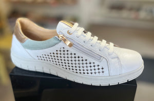 Modella shoozy Erin white gold