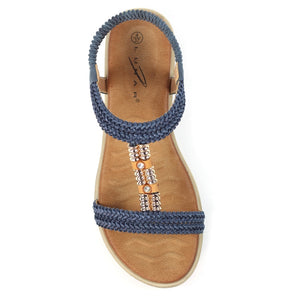 Lunar sandals Portofino Navy
