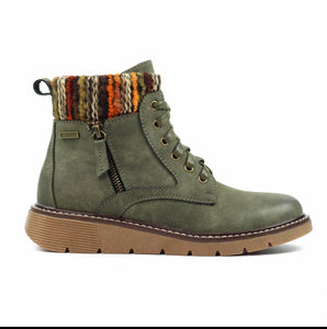 Lunar California olive boot