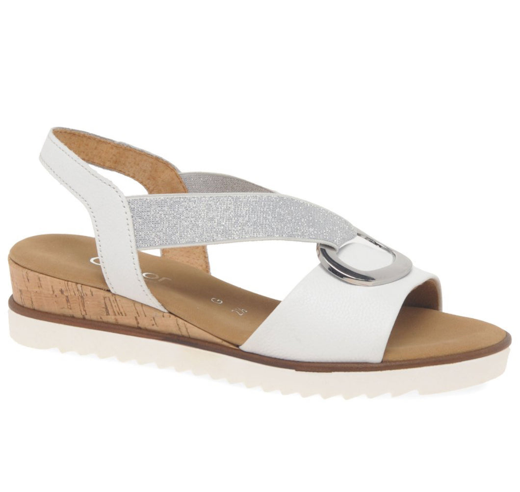 Gabor white sandal 42.753.50