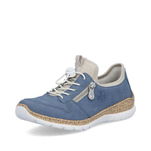 Load image into Gallery viewer, Rieker Women's Slip-on Shoe - Blue | N42G0-14
