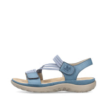 Load image into Gallery viewer, Rieker Women's Walking Sandal - Blue | 64870-14
