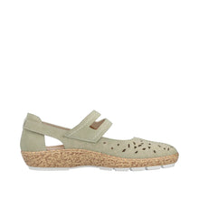 Load image into Gallery viewer, Rieker Women's Mary Jane Shoe - Green | 44872-52
