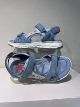 Load image into Gallery viewer, Relife Velcro walking sandal blue
