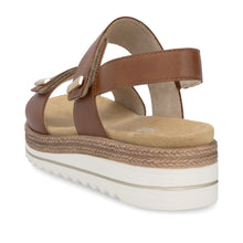 Load image into Gallery viewer, remonte Women's Wedge Sandal - Brown | D0Q59-24
