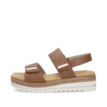 Load image into Gallery viewer, remonte Women's Wedge Sandal - Brown | D0Q59-24
