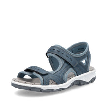 Load image into Gallery viewer, Rieker Women's Walking Sandal - Blue | 68866-12
