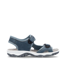 Load image into Gallery viewer, Rieker Women's Walking Sandal - Blue | 68866-12
