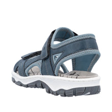 Load image into Gallery viewer, Rieker Women's Walking Sandal - Blue | 68866-12
