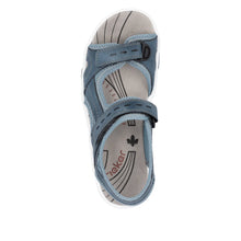 Load image into Gallery viewer, Rieker Women's Walking Sandal - Blue | 68866-12
