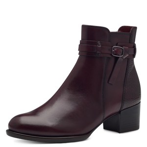 Tamaris bordeaux boots sales