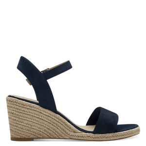 Tamaris Navy wedge 28300