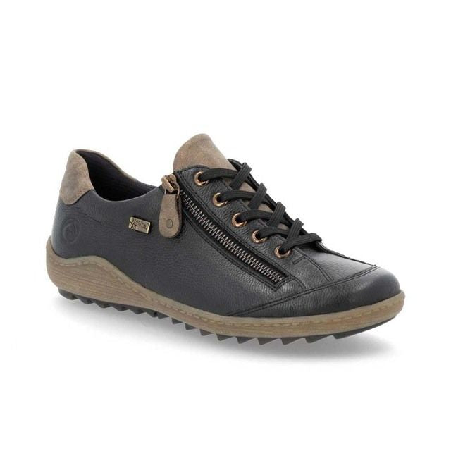 REMONTE R1402-08 LADIES BLACK COMBINATION SHOES