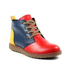 Lunar Nickee Red Multi Leather Boot