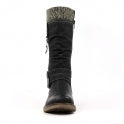 Peyton Black Waterproof Long Boot