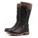 Load image into Gallery viewer, Peyton Black Waterproof Long Boot
