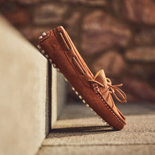 Load image into Gallery viewer, Chatham ARIA - SUEDE DRIVING MOCCASINS Cognac
