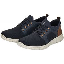 Load image into Gallery viewer, RIEKER B7796-14 MEN BLUE SLIP-ON
