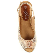 Load image into Gallery viewer, Lunar Doretta Beige Wedge Sandal
