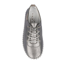 Load image into Gallery viewer, Lunar Leather Plimsoll Code: FLE030 Pewter
